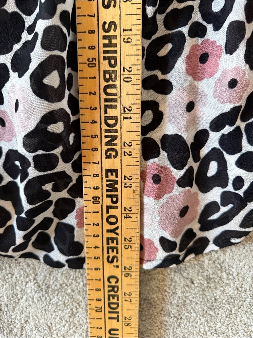 ANTHROPOLOGIE BL-NK Joelle Mix Leopard Print Peasant Ballon Sleeve Top Sz XS - Picture 6 of 7